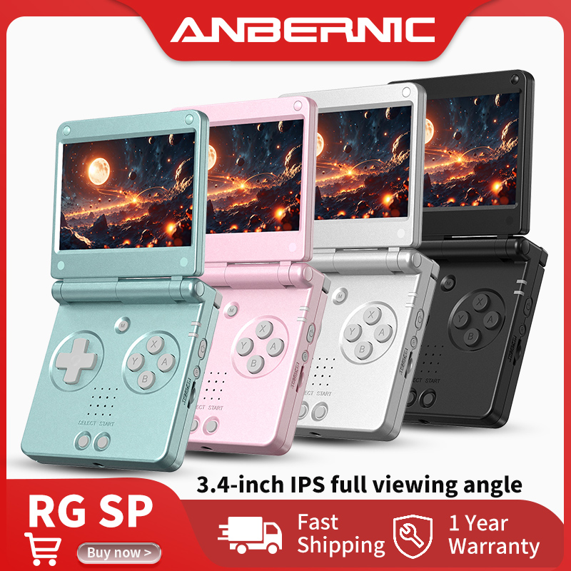 Anbernic RG SP Flip Retro Hand - Retro Gaming Kiosk review and price