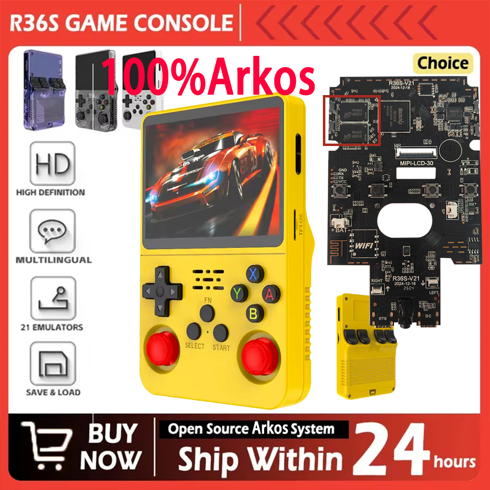 R36S New 100% Arkos System Ret - Retro Gaming Kiosk review and price