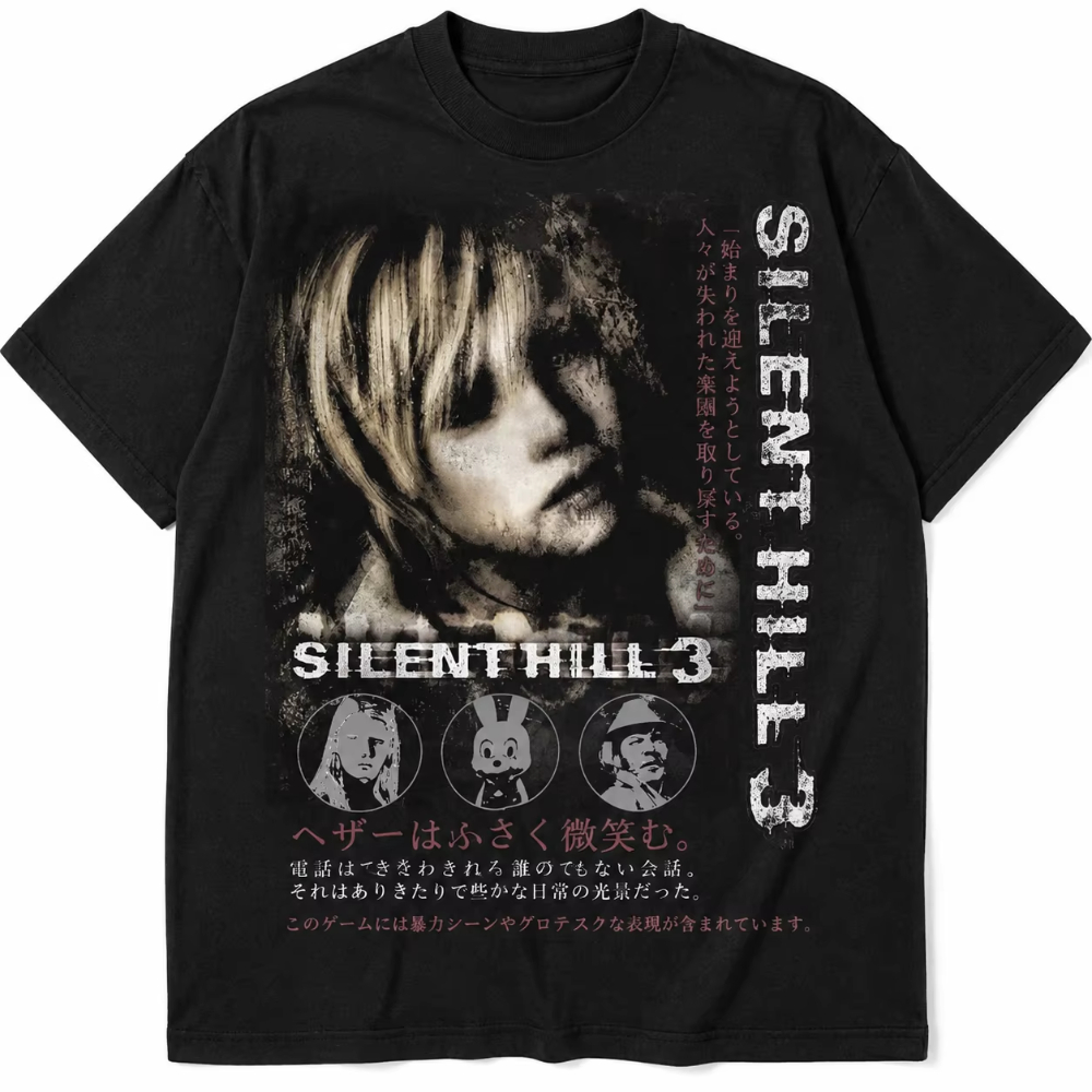 2026 Silent Hill 3 Men Women T - Retro Gaming T Shirt review and price