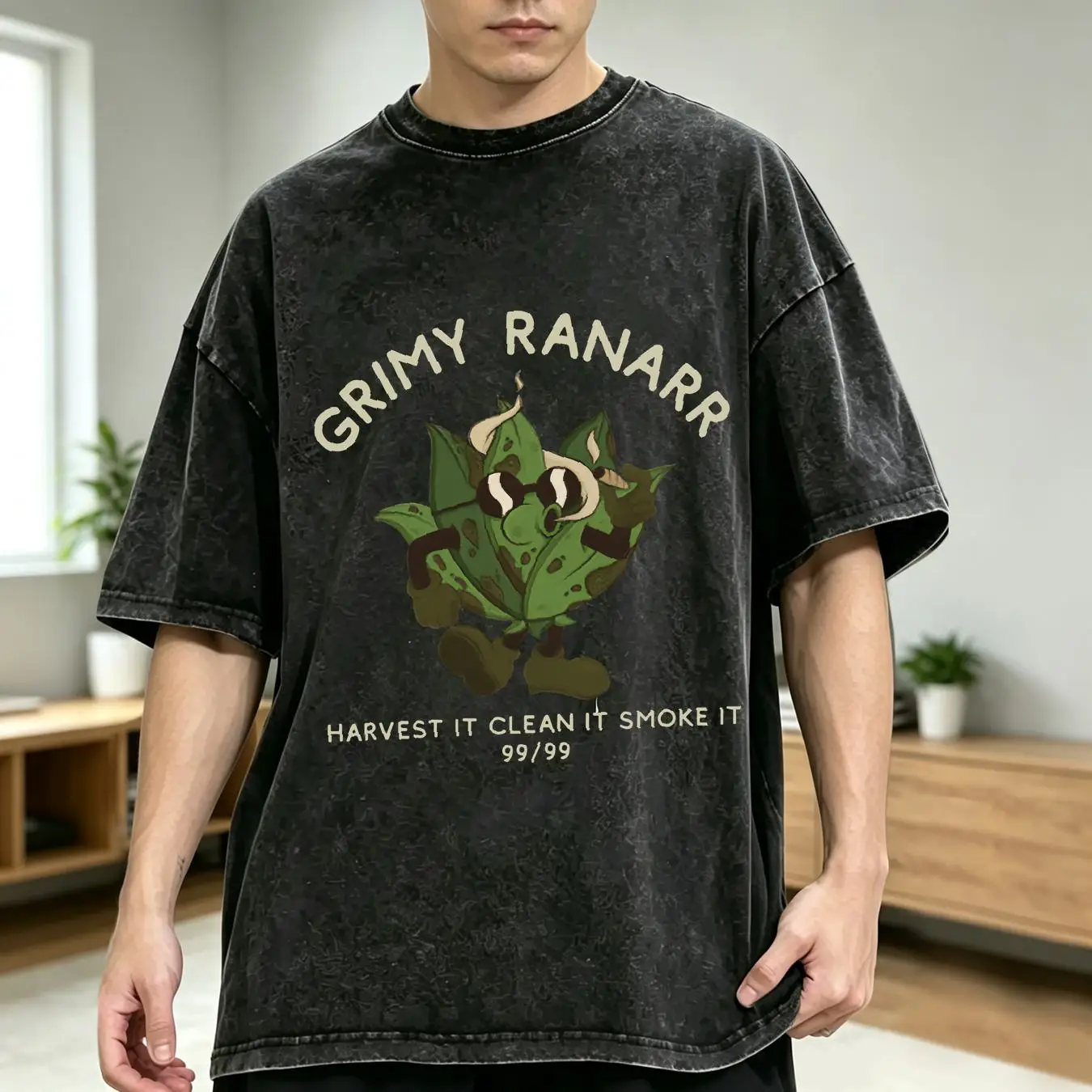 washed T Shirt Grimy Ranarr Cl - Retro Gaming T Shirt review and price