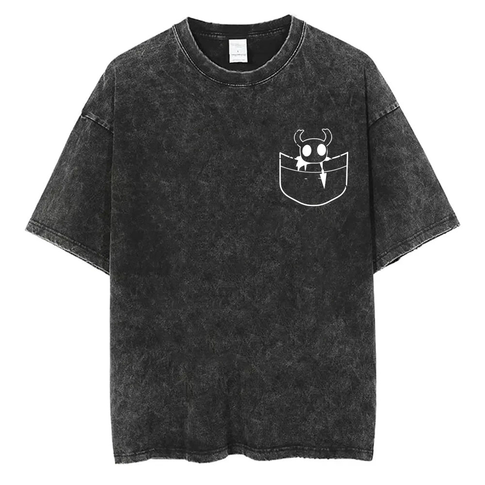 Washed Vintage Game Hollow Kni - Retro Gaming T Shirt review and price