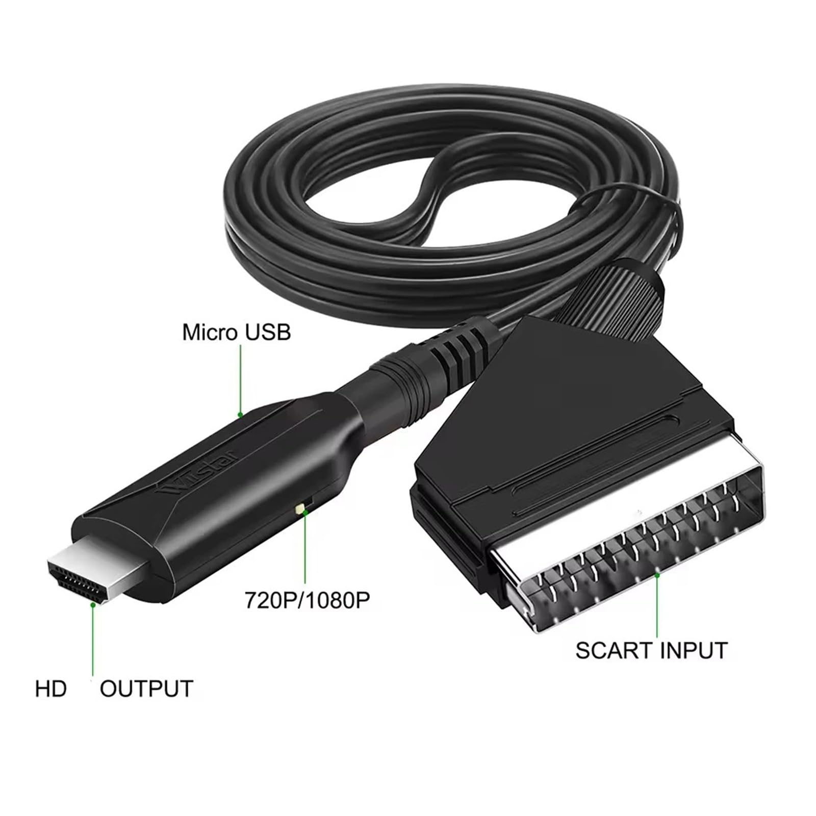 SCART to HDMI Converter Cable  - Scart To Hdmi review and price