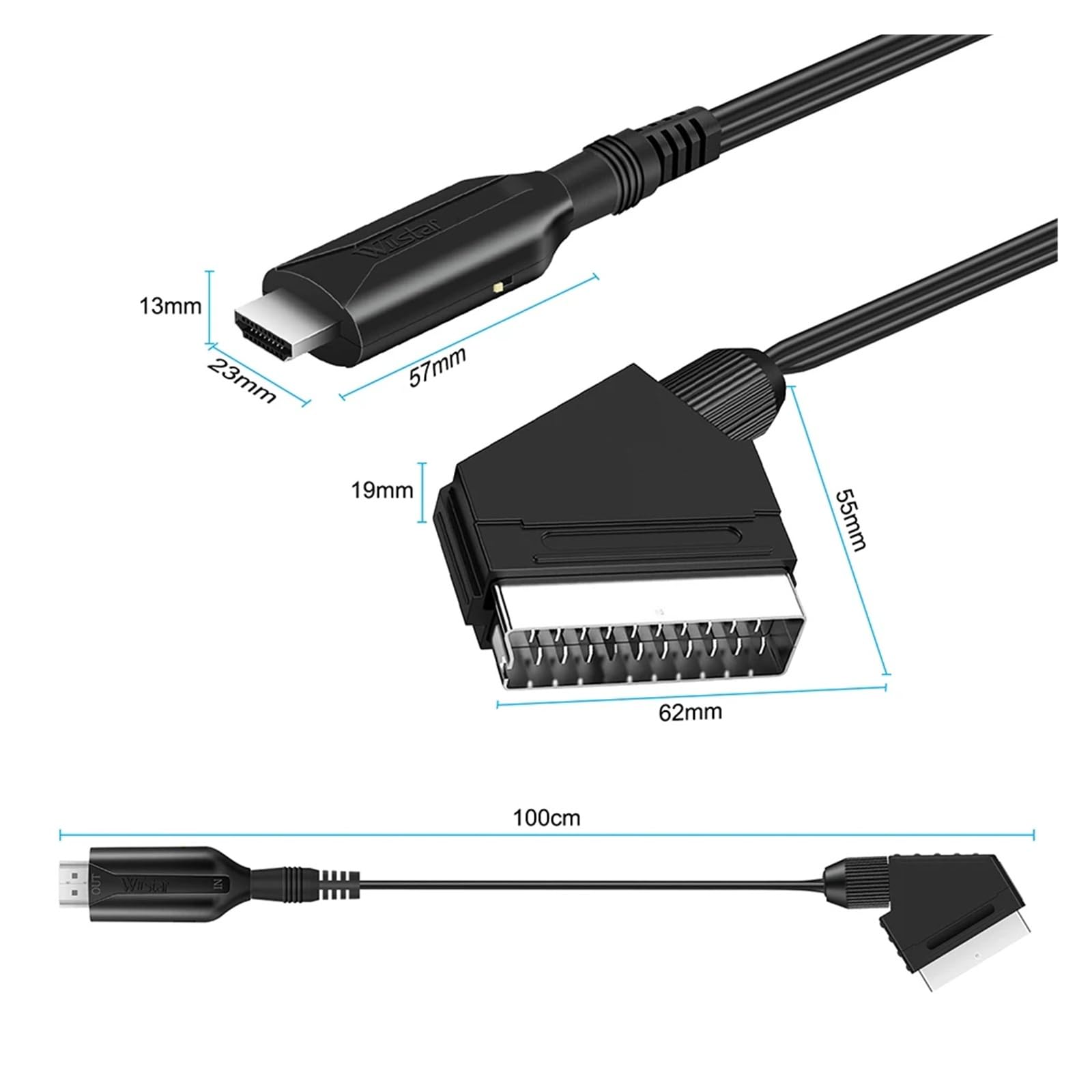 SCART to HDMI Converter Cable  - Scart To Hdmi review and price