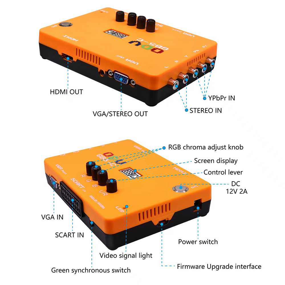 ODV-GBS-C Component/VGA/Scart  - Scart To Hdmi review and price